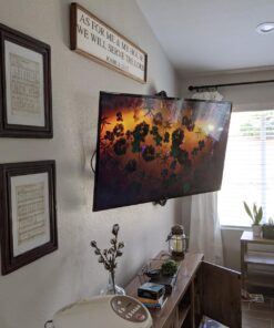 Mount Factory Heavy-Duty Full Motion TV Wall Mount - Articulating Swivel Bracket Fits Flat Screen Televisions from 42" to 70" (VESA 400 x 600 Compatible) - Tilt Swing Out Arm with 10' HDMI Cable 64 71mZm66hVEL