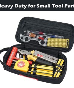 Rough Enough Small Tool Bag Pouch Large Black Pencil Case Box for Kids Boys School Men Cordura Heavy Duty 43 71manZ9gqdL
