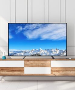 Alternative view of WALI Universal TV Stand Tabletop, for Most 23 to 42 inch LCD Flat Screen TV, Mounting Holes up to 400x300mm (TVS002), Black