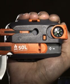 Alternative view of S.O.L. Survive Outdoors Longer Origin, Multi-Function Ultimate Survival Tool, Waterproof & Lightweight Case, Compact Outdoor Emergency Gear Kit, Buck Tilton Lifesaving Tips & Techniques, 6.25oz