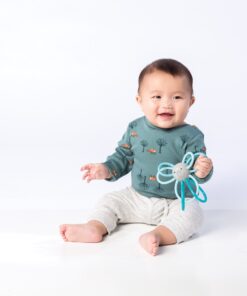 Manhattan Toy Winkel Elephant Rattle & Sensory Teether 3 71md66cy3UL