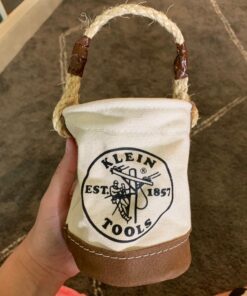 Klein Tools 5104MINI Mini Tool Bucket, Leather-Bottom 39 71mdOp9XlEL