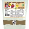 Low Carb Foods White Sugar Sweetener Inulin Base | 100% All Natural Ingredients | No Fat & Cholesterol | High Fiber & Protein | Gluten Free | Diabetic Friendly | 8.9 Oz 32 71meEEF6NGL