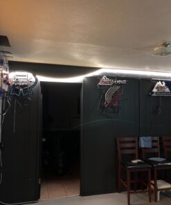 Tasodin Water-Resistance IP65, 12V Waterproof Flexible LED Strip Light, 16.4ft/5m Cuttable LED Light Strips, 300 Units 3528 LEDs Lighting String, LED Tape(Warm White), Power Adapter not Included 1*16.4ft 3528 Warm White 41 71meU9L8rHL