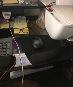 Belkin WaveRest Keyboard Wrist Support - Gel Wrist Pad - Desk Pad - Keyboard Wrist Rest - Wrist Pad For Keyboard - Keyboard Pad With Wrist Support - Ergonomic Computer Pad - Black Black (for Keyboard) Mouse Pad 25 71megMsWpFL