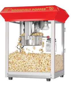 6010 Great Northern Red 8oz Roosevelt Antique Countertop Style Popcorn Popper Machine 38 71mekNTayL