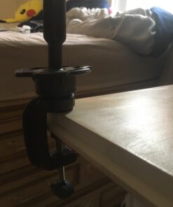 Teenitor Wig Mannequin Head Stand, 2 Pack Cosmetology Manikin Stand Mannequin Head Holder Clamp Black Wig Stand Holder 38 71mezjqku1L