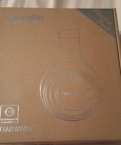 Bluedio V5.0 Bluetooth Headphones Over Ear, Wireless Bluetooth On-Ear Stereo Earphones Noise Cancelling, Soft Memory-Protein Earmuffs, w/Mic (Black) Black 58 71mfNvNdrXL