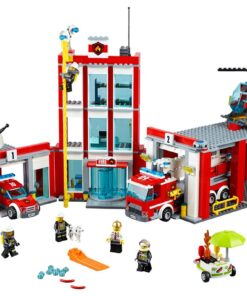 Alternative view of LEGO City Fire Station 60110
