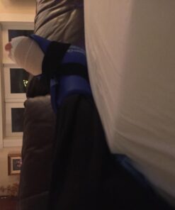 Hermell Zero Gravity Elevating Leg Rest Pillow, Foam, Post-Surgery, Leg Pain, Back Injury, Sciatica Pain Relief, Removable Cover - White 19.2x25.2x8 Inch (Pack of 1) 35 71mfb5PbPL