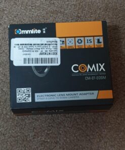 Commlite CM-EF-EOS M Auto-Focus Lens Mount Adapter for EF/EF-S Lens to Canon EOS M (EF-M Mount) Mirrorless Camera Lens Converter Ring for Canon EOS M1 M2 M3 M5 M6 M10 M50 M100 EF-EOS M 60 71mfdZMBjtL