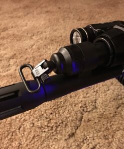 Uncle Mike's SS BL Nickel Quick Detach Sling Swivels 1 1/4" Black 22 71mfqoG8AL