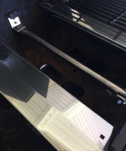 BBQ funland B5050 (Include Screws) Stainless Steel Heat Plate Brackets, Burner Hanger Brackets Replacement for Chargriller 5050 Duo, Chargriller 3001 (Set of 6) 5 71mgQGKoOKL