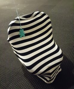 Baby Car Seat Cover Canopy and Nursing Cover Multi-Use Stretchy 5 in 1 Gift "The Classic" by Copper Pearl 46 71mgXTOKN4L