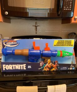 NERF Fortnite RL Nerf Super Soaker Water Blaster Toy - Extreme Soakage - 6.7 Fluid Ounce Capacity - for Kids, Teens, Adults 31 71mh3k0rgjL