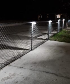 DBF Outdoor Solar Gutter Lights【Upgraded Version】 Solar Fence Post Lights Wall Mount Decorative Deck Lighting Auto On/Off Solar Landscape Lights for Eaves Yard Garden Highlight Gate (Pack of 6) White 34 71mhOxJpkxL