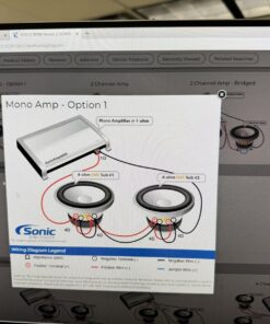 NVX VAD10001 1000W RMS Class D Monoblock Car/Marine/Powersports Amplifier with Bass Remote (Marine Certified) 1000W Monoblock 17 71mhPuYjX7L