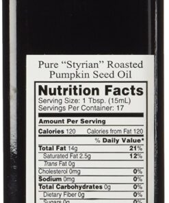 Alternative view of OliveNation Styrian Pumpkinseed Oil 8.45 oz, 8.45 Ounce - Use in Cheese, Foie Gras, Truffles, Wagyu Steaks, Baking Products, Spices, Oils, Balsamic Vinegars by Castelmuro