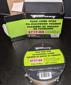 Forney 42300 Flux Core Mig Wire, Mild Steel E71TGS.030-Diameter, 2-Pound Spool, Silver, Pack of 1 welder with wire 29 71migtbBmBL