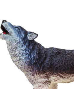 Safari Ltd. Gray Wolf Figurine - Detailed 3.75" Plastic Model Figure - Fun Educational Play Toy for Boys, Girls & Kids Ages 1+ 22 71minxaLd2L 1