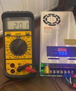 IMAYCC Adjustable Power Supply with LED Display - 110V AC to 24V DC Converter 480W 20A 480W 24V 22 71miore6qZL