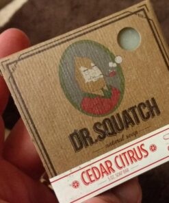 Dr. Squatch DISCONTINUED All Natural Bar Soap for Men with Zero Grit, Cedar Citrus 49 71mkMpK6voL 1
