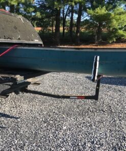 ECOTRIC Truck Bed Extender Pickup Truck Bed Hitch Mount Extension Rack SUV Lumber Ladder Canoe Boat Kayak Long Pipes w/Flag 750lbs Capacity 42 71mkXOIKNaL