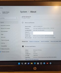 HP 15 inch Laptop, FHD Display, Intel Core i3-1215U, 8 GB RAM, 128 GB SSD, Intel UHD Graphics, Windows 11 Home in S Mode, 15-dy5599nr (2023) 8GB RAM | 128GB PCIe SSD 69 71ml0GhfCL