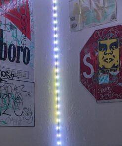 Tenmiro Led Lights for Bedroom 100ft (2 Rolls of 50ft) Music Sync Color Changing Strip Lights with Remote and App Control RGB Strip, for Room Home Party Decoration 44 71ml6ueayFL