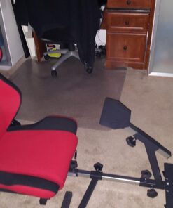 OpenWheeler Advanced Racing Simulator Seat Driving Simulator Gaming Chair with Gear Shift Mount Red 33 71mlFEU351L