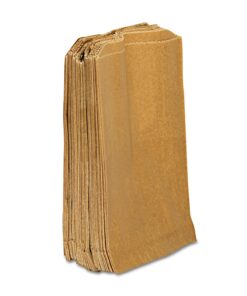 Hospeco KL Waxed Kraft Feminine Hygiene Liner Bag with Gusset,10.25" x 7.5" x 3.5",(Case of 500) Brown 1 case of 500 11 71mlSQJuFZL