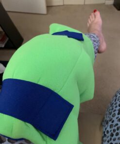 Brownmed - Polar Ice Knee Wrap - Reusable Ice Knee Wrap to Support Knee Injury - Cold Therapy Compression Wrap with Ice Pack - Flexible Leg & Knee Cold Pack Wrap - Standard Standard (Pack of 1) 21 71mlSUaG4NL