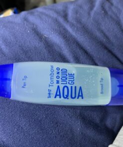 Tombow 52180 MONO Aqua Liquid Glue, 1.69 Ounce, 1-Pack. Dual Tip Dispenser for Precise to Full Coverage Application that Dries Clear Original Version 38 71mm9vQg14L