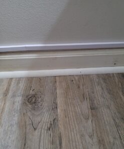 125in Cord Hider/Cover Wall - Yecaye One-Cord Channel Cable Concealer - Easy Install Cable Management System for Max 2 Small Wires, Cable Raceway Home Office, 8X L15.7in W0.59in H0.4in, White 50 71mnJmRPKL