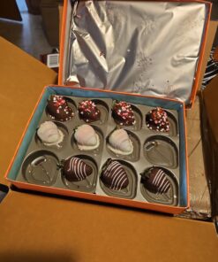 A Gift Inside The Original Love Berries Dipped Strawberries - 12 Berries 12 Love Berries Original 25 71mnLru2rxL