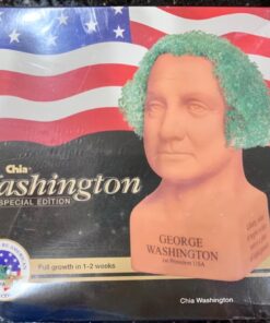 Chia Pet George Washington with Seed Pack, Decorative Pottery Planter, Easy to Do and Fun to Grow, Novelty Gift, Perfect for Any Occasion 20 71mnXPQt1wL
