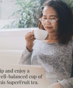 The Republic of Tea Acai Berry Green Tea - Caffeinated Superfruit - Natural Healthy Herbal Tea - Anti-oxidant, Gluten-Free - Acai Green Tea - 50 Tea Bags Acai SuperFruit 50 Count (Pack of 1) 7 71mnrwhMrLL