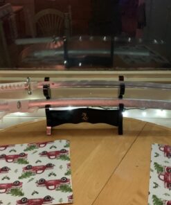 Ten Ryu MA-2SD Two-Tier Sword Stand, Black Lacquer Finish 19 71moBpfC1UL