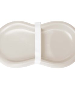 Keekaroo Peanut Changer Vanilla – the Original Made in USA easy-to-clean changing pad and the only shell over foam, fully impermeable to fluid 21 71moF6PkXRL