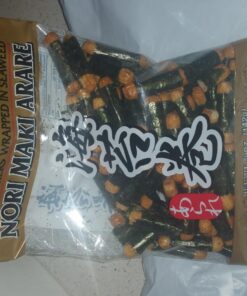JFC Nori Maki Arare Rice Crackers, 3 Ounce Seaweed 3 Ounce (Pack of 1) 11 71mooJE aL