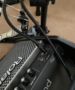 Monoprice 1/4-Inch TRS Male to Male Cable - 10 Feet - Black, 16AWG, Gold Plated - Premier Series 10ft 23 71mosatBsL