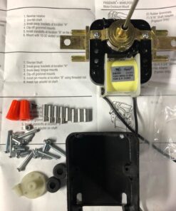 Supco SM999 Evaporator Fan Motor, Replaces Robertshaw 33-114, 33-112, 33-110, Mars 90999, and GEM 240-series - Black 1 Count (Pack of 1) 18 71mowmy31qL