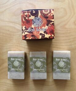 Bali Soap - Lemongrass Natural Soap - Bar Soap for Men & Women - Bath, Body and Face Soap - Vegan, Handmade, Exfoliating Soap - 3 Pack, 3.5 Oz each 3.5 Ounce (Pack of 3) 10 71moyjrYUcL