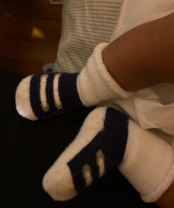 Luvable Friends Baby Socks Giftset 0-6 Months Blue Brown 14 71mp55LCfpL