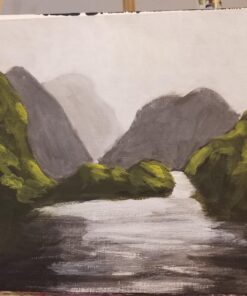 Handy Art 8 Color - 8 Oz Primary Acrylic Color Paint Set, Assorted 19 71mpGqBxfL