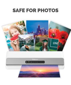 Fellowes Thermal Laminating Pouches, 3mil Letter Size Sheets, 9 x 11.5, 200 Pack, Clear (5743401) 3mil - 200 Pack 22 71mpIVOidxL