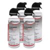 Innovera IVR10014 10 oz. Compressed Air Duster Cleaner (4/Pack) 55 71mpP2I6FL