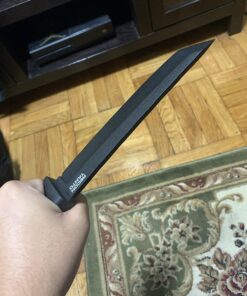 Cold Steel Recon Tanto Fixed Blade Knife with Sheath, SK-5 Steel, 7.0" (49LRT) 46 71mqI66fIXL