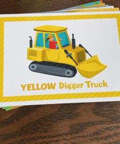 Peaceable Kingdom Floor Puzzle and Matching Game 2 in 1 Educational Activity for Kids 2 Years and Up - Trucks 17 71mqUXhbT1L