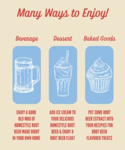 Hires Big H Root Beer Extract, Root Beer Soda and Dessert Syrup, 4 Fl Oz (Pack of 1) 4 Fl Oz (Pack of 1) 18 71mqavB5JGL